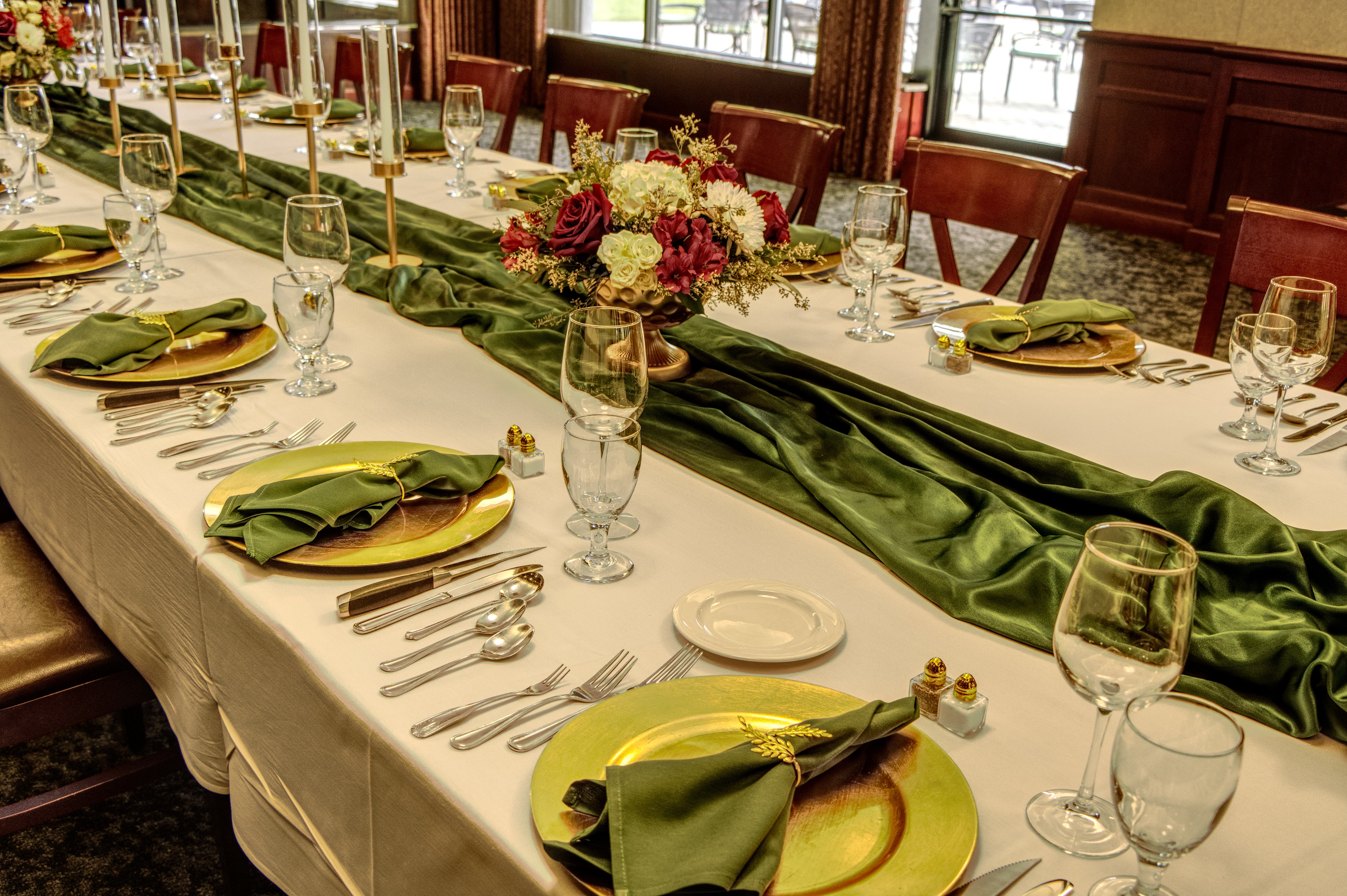 Fireside long table